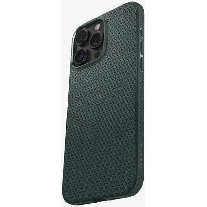 Чохол Spigen для Apple iPhone 15 Pro Liquid Air, Abyss Green