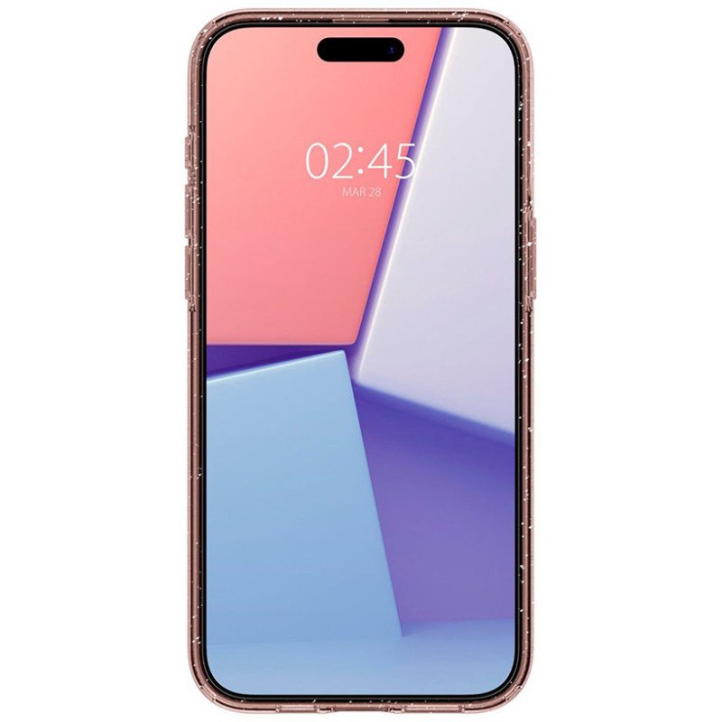Чохол Spigen для Apple iPhone 15 Pro Liquid Crystal Glitter, Rose Quartz