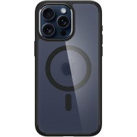 Чохол Spigen для Apple iPhone 15 Pro Ultra Hybrid MagFit, Frost Black