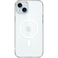 Чохол Spigen для Apple iPhone 15 Ultra Hybrid MagFit, White