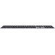 Клавіатура Apple Magic Keyboard with Touch ID та цифровою панеллю, Black Keys RU