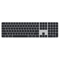 Клавіатура Apple Magic Keyboard with Touch ID та цифровою панеллю, Black Keys Ukrainian