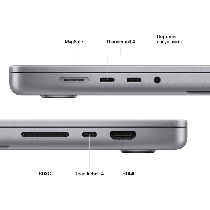 Ноутбук APPLE MacBook Pro 16" M2 Pro 16/1TB 2023 Space Grey MNW93