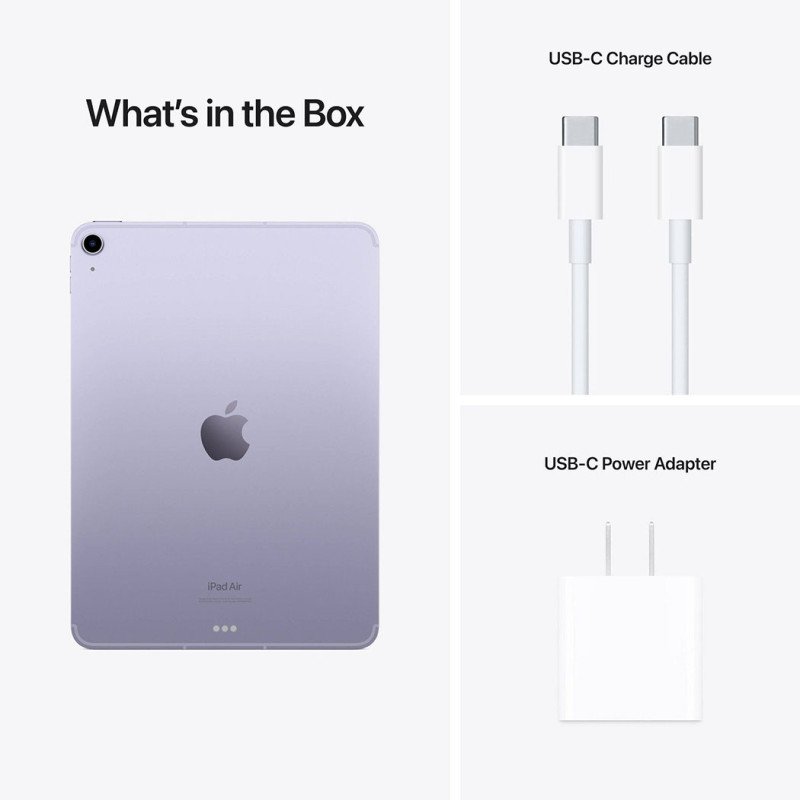 Планшет Apple iPad Air 10.9" Wi-Fi + Cellular 256Gb Purple