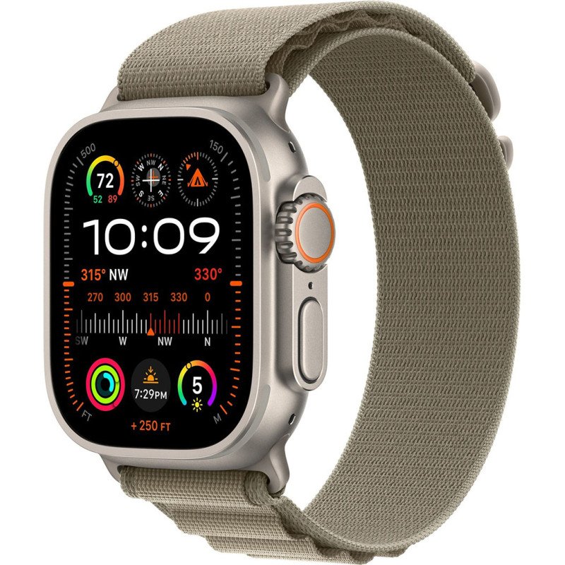 Ремінець Apple для 49mm Olive Alpine Loop Medium