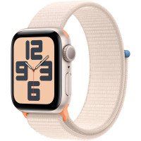 Смартгодинник Apple Watch SE GPS 40mm Starlight Aluminium Case with Starlight Sport Loop