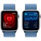 Смартгодинник Apple Watch SE GPS 44mm Silver Aluminium Case with Winter Blue Sport Loop