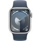 Смартгодинник Apple Watch Series 9 GPS 41mm Silver Aluminium Case with Storm Blue Sport Band – M/L