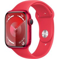 Смартгодинник Apple Watch Series 9 GPS 45mm RED Aluminium Case with RED Sport Band – M/L