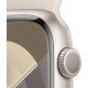 Смартгодинник Apple Watch Series 9 GPS 45mm Starlight Aluminium Case with Starlight Sport Band – S/M