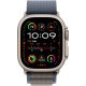 Смартгодинник Apple Watch Ultra 2 GPS + Cellular, 49mm Titanium Case with Blue Alpine Loop – Large