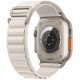 Смартгодинник Apple Watch Ultra GPS + Cellular 49mm Titanium Case with Starlight Alpine Loop Medium